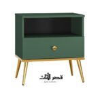 طقم غرفة نوم خشبي بخزائن ووحدات تخزين، عرض 2