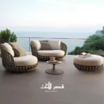 ⁦جلسات خارجية مع طاولة قهوة⁩ - الصورة ⁦3⁩