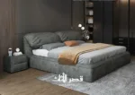 ⁦سرير مودرن مع 2 كومود⁩ - الصورة ⁦2⁩
