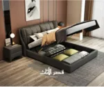 ⁦سرير بتصميم جذاب وانيق مع 2 كومدينة⁩ - الصورة ⁦2⁩