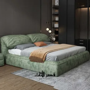 سرير مودرن مع 2 كومود