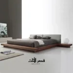 ⁦سرير خشب بتصميم بسيط⁩ - الصورة ⁦2⁩