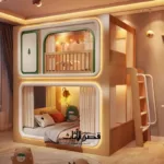 ⁦سرير أطفال بدورين⁩ - الصورة ⁦2⁩