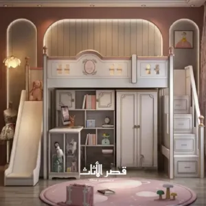 سرير دورين للأطفال بتصميم فرنسي