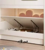 ⁦سرير دورين بتصميم بوابة مضيئة⁩ - الصورة ⁦3⁩