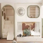 سرير دورين بتصميم بوابة مضيئة