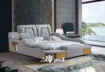 ⁦سرير نوم من تصميم عصري متعدد الوظائف⁩ - الصورة ⁦3⁩