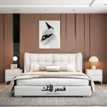 ⁦سرير بتصميم جذاب وانيق مع 2 كومدينة⁩ - الصورة ⁦11⁩
