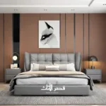 ⁦سرير بتصميم جذاب وانيق مع 2 كومدينة⁩ - الصورة ⁦12⁩