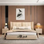 ⁦سرير بتصميم جذاب وانيق مع 2 كومدينة⁩ - الصورة ⁦13⁩