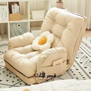 كرسي سرير قابل للطي بتصميم عملي متعدد الاستعمال