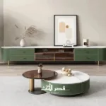 ⁦طقم طاولات قهوة وتلفزيون عصري⁩ - الصورة ⁦5⁩
