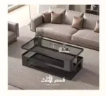 ⁦طاولة قهوة زجاج بتصميم بجودة عالية⁩ - الصورة ⁦4⁩