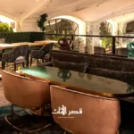 ⁦طاولة طعام بيضاويه من الرخام الأخضر⁩ - الصورة ⁦5⁩