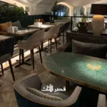 ⁦طاولة طعام بيضاويه من الرخام الأخضر⁩ - الصورة ⁦4⁩