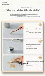 ⁦طقم طاولات قهوة على شكل بيضاوي⁩ - الصورة ⁦6⁩