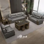 ⁦كنب جلد اسود مكتبي⁩ - الصورة ⁦14⁩