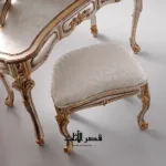 ⁦غرفة نوم كاملة من الركوكو الفرنسي 4 قطع مستورد⁩ - الصورة ⁦9⁩