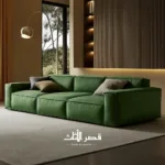 ⁦كنب عصري من جلد بتصميم إيطالي⁩ - الصورة ⁦7⁩