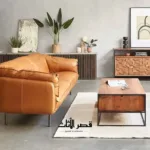 ⁦كنب عصري جلد من تصميم إيطالي⁩ - الصورة ⁦11⁩