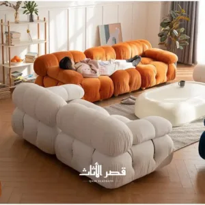 كنب عصري بتصميم كابوتونية