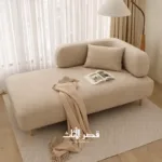 ⁦كنب استرخاء اخضر بتصميم بسيط ومريح⁩ - الصورة ⁦9⁩