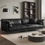 ⁦كنب جلد بتصميم فاخر⁩ - الصورة ⁦12⁩