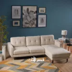 ⁦كنبة زاوية ثلاثية بتصميم جوي⁩ - الصورة ⁦2⁩