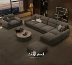 ⁦كنب زاوية بتصميم ظهر مريح⁩ - الصورة ⁦14⁩