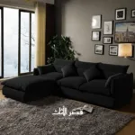 ⁦كنب زاوية قماشية فخمة ومريحة⁩ - الصورة ⁦18⁩