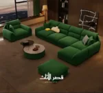 ⁦كنب زاوية بتصميم ظهر مريح⁩ - الصورة ⁦11⁩