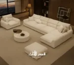 ⁦كنب زاوية بتصميم ظهر مريح⁩ - الصورة ⁦12⁩