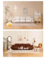 ⁦كنب عصري ثلاثي بتصميم اسكندافي⁩ - الصورة ⁦8⁩