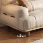 ⁦كنب عصري جلد بتصميم فخم⁩ - الصورة ⁦4⁩