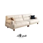 ⁦كنب عصري جلد بتصميم فخم⁩ - الصورة ⁦5⁩