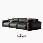 ⁦كنب عصري من جلد بتصميم إيطالي⁩ - الصورة ⁦2⁩