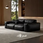 ⁦كنب عصري من جلد بتصميم إيطالي⁩ - الصورة ⁦3⁩