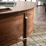 ⁦مكتب وكرسي بتصميم كلاسيكي⁩ - الصورة ⁦6⁩