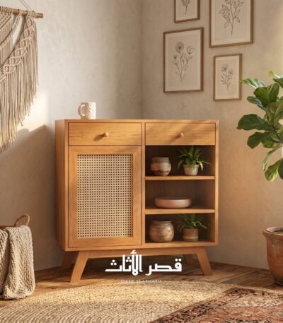 خزانة ركن قهوة فولا في مساحة منزلية