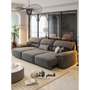 كنب كهربائي مستقيم بتصميم بسيط – صورة رئيسية