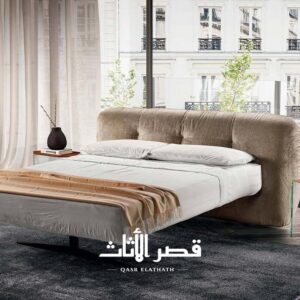 سرير باونتي المنجد بتصميم عائم — صورة المنتج