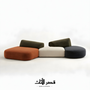 كنبة سكلبتو SCULPTO معيارية بثلاث وحدات ومسندين - صورة 1