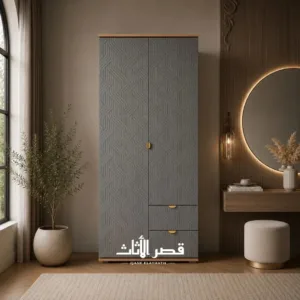 دولاب ملابس نيرا ببابين ودرجين مناسب للغرف الصغيرة — صورة 8